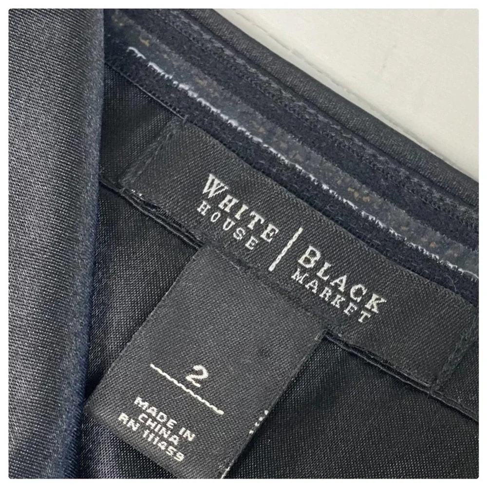 **TAKING DOWN** White House Black Market Big Flower Waterfall Dress - Picture 7 of 10